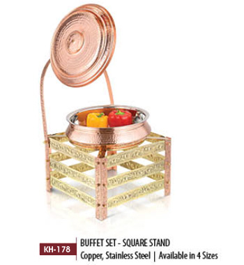 Buffet Set Square Stand